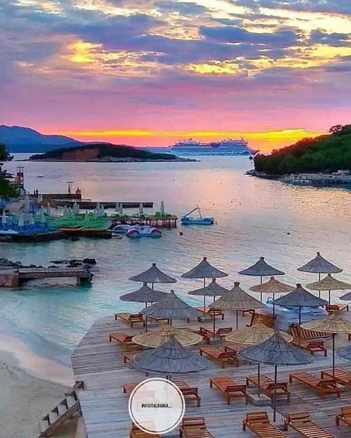 Hotel Driloni Ksamil Esterno foto